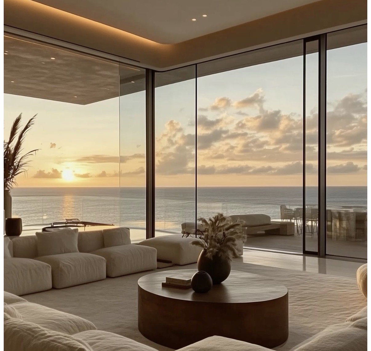 Villa de luxe à Cannes - photo du salon intérieur